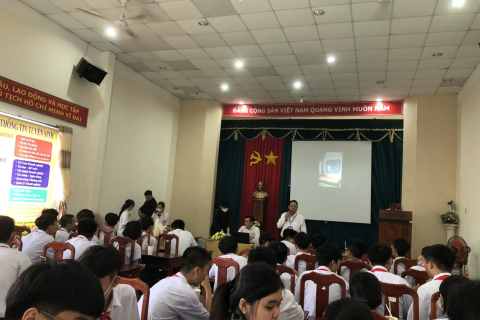 THCS Nguyễn Du, hướng nghiệp cho HS chuẩn bị tốt nghiệp THCS
